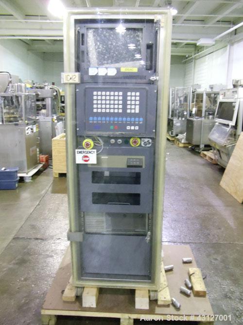 Used- Fette Rotary Tablet Press, Model 3090. 61 Station, keyed upper punch guides, 100 KN main compression, 100 KN pre compr...