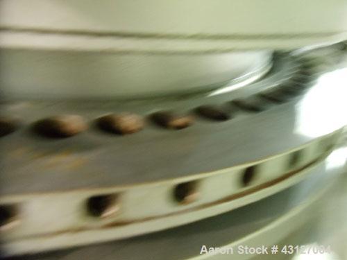 Used Fette Rotary Tablet Rress, Model 3090. 61 Station, keyed upper punch guides, 100 KN main compression, 100 KN pre compression, dual sided, 16 mm max tablet diameter, 18 mm max depth of fill, rate...