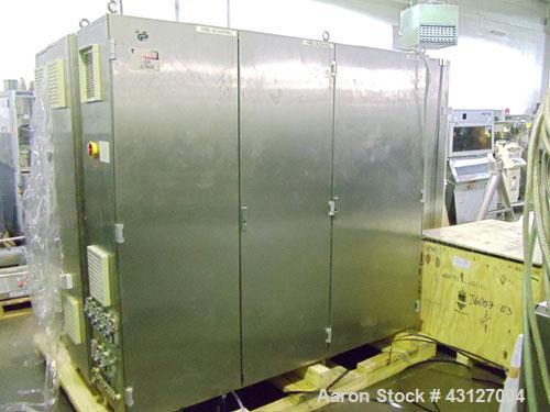 Used Fette Rotary Tablet Rress, Model 3090. 61 Station, keyed upper punch guides, 100 KN main compression, 100 KN pre compression, dual sided, 16 mm max tablet diameter, 18 mm max depth of fill, rate...