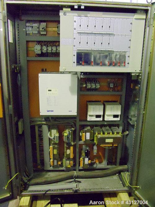 Used Fette Rotary Tablet Rress, Model 3090. 61 Station, keyed upper punch guides, 100 KN main compression, 100 KN pre compression, dual sided, 16 mm max tablet diameter, 18 mm max depth of fill, rate...