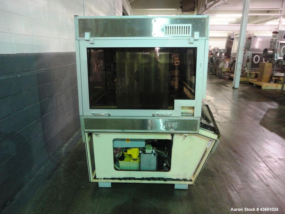 Used Fette rotary tablet press, model P3000, 37 station, D tooled, 100 Kn compression pressure with 10 Kn pre compression, 25 mm max tablet diameter, 22 mm max depth of fill, rated up to 266,400 tabl...