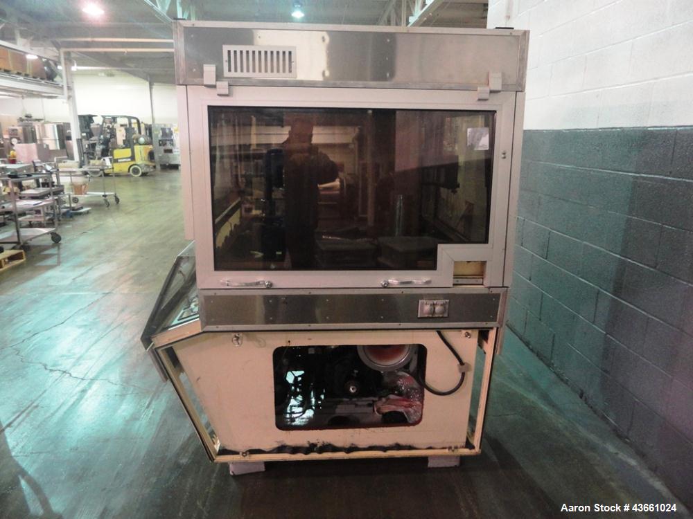 Used Fette rotary tablet press, model P3000, 37 station, D tooled, 100 Kn compression pressure with 10 Kn pre compression, 25 mm max tablet diameter, 22 mm max depth of fill, rated up to 266,400 tabl...