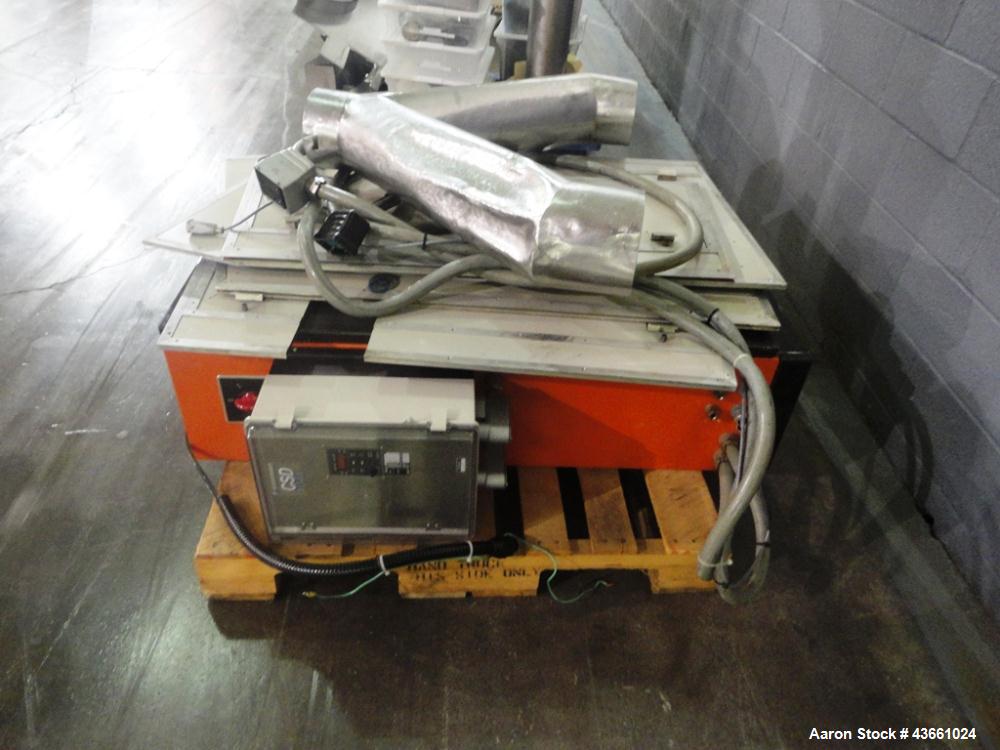 Used Fette rotary tablet press, model P3000, 37 station, D tooled, 100 Kn compression pressure with 10 Kn pre compression, 25 mm max tablet diameter, 22 mm max depth of fill, rated up to 266,400 tabl...