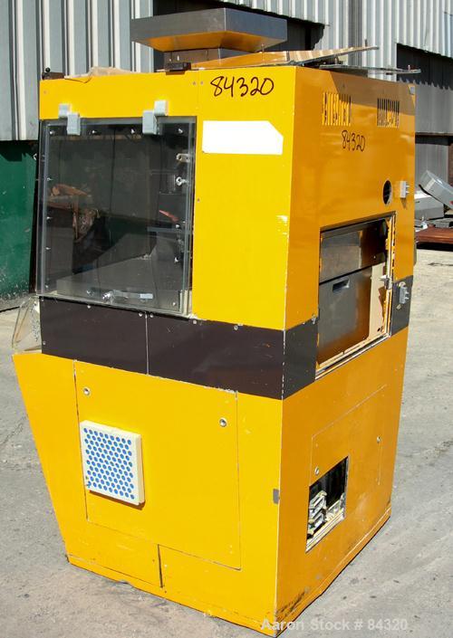 Used Fette Single Sided Rotary Tablet Press, Model Perfecta 1000. 33 Stations, maximum compression force 9 tons. Maximum tablet 16 mm, maximum thickness 8.5 mm, maximum depth of fill 18 mm, maximum o...