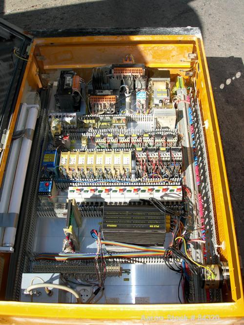 Used Fette Single Sided Rotary Tablet Press, Model Perfecta 1000. 33 Stations, maximum compression force 9 tons. Maximum tablet 16 mm, maximum thickness 8.5 mm, maximum depth of fill 18 mm, maximum o...