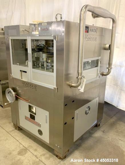 Used Elizabeth Hata HT-AP55-DU Rotary Tablet Press – 55 Stations, 15 HP Motor