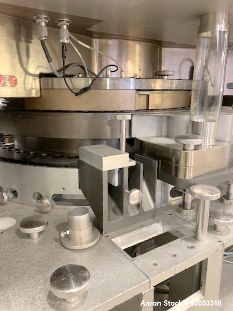 Used Elizabeth Hata HT-AP55-DU Rotary Tablet Press – 55 Stations, 15 HP Motor