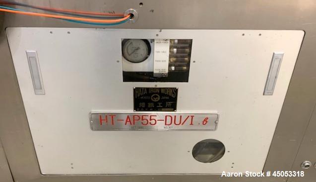 Used Elizabeth Hata HT-AP55-DU Rotary Tablet Press – 55 Stations, 15 HP Motor