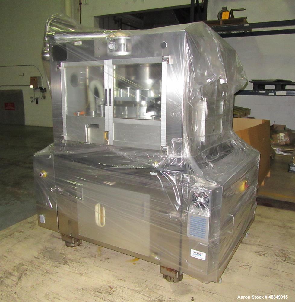 Used Hata Tablet Press, Model HT-AP71-DU/1, Stainless Steel.