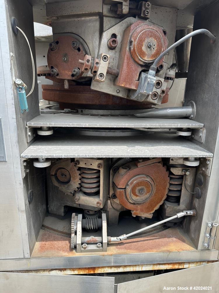 Used Kikusui Gemini 1545 AWCZ Rotary Tablet Press – 45 Stations, 324,400 Tablets/Hour
