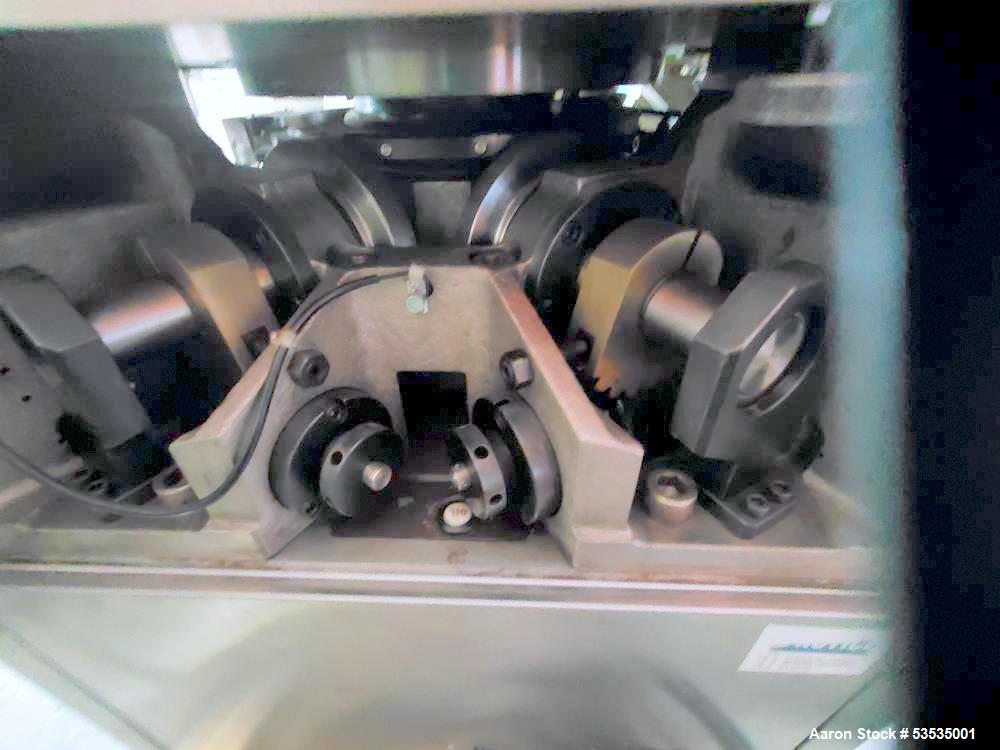Used Kikusui Libra 2 Rotary Tablet Press – 36 Station – 216,000 Tablets/Hour – 16mm Max Tablet – Force Feeder – HMI – 2002