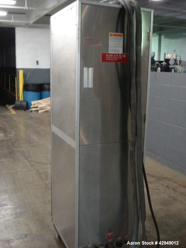 Used Kikusui rotary tablet press, type M-Libra 836, 36 station, keyed uppper punch guides, 80 KN compression pressure, 16mm max tablet diameter, 16 mm max depth of fill, rated up to 216,000 tablets/h...