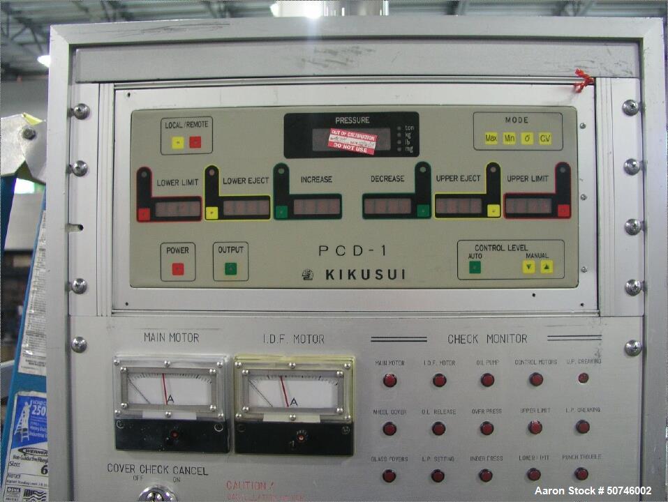 Used- Kikusui Libra Rotary Tablet Press, 36 Station.