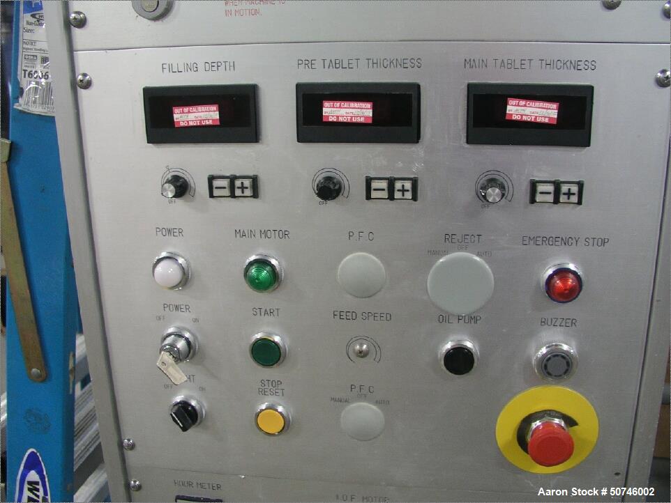 Used Kikusui Libra Rotary Tablet Press, 36 Station.