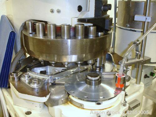 Used Killian rotary tablet press, model RUD