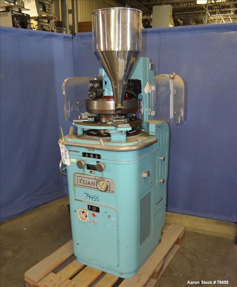 Used Killian 20 Station Dual Sided Rotary Tablet Press, Type RUZS-H