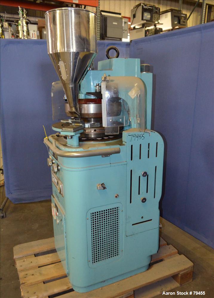 Used Killian 20 Station Dual Sided Rotary Tablet Press, Type RUZS-H