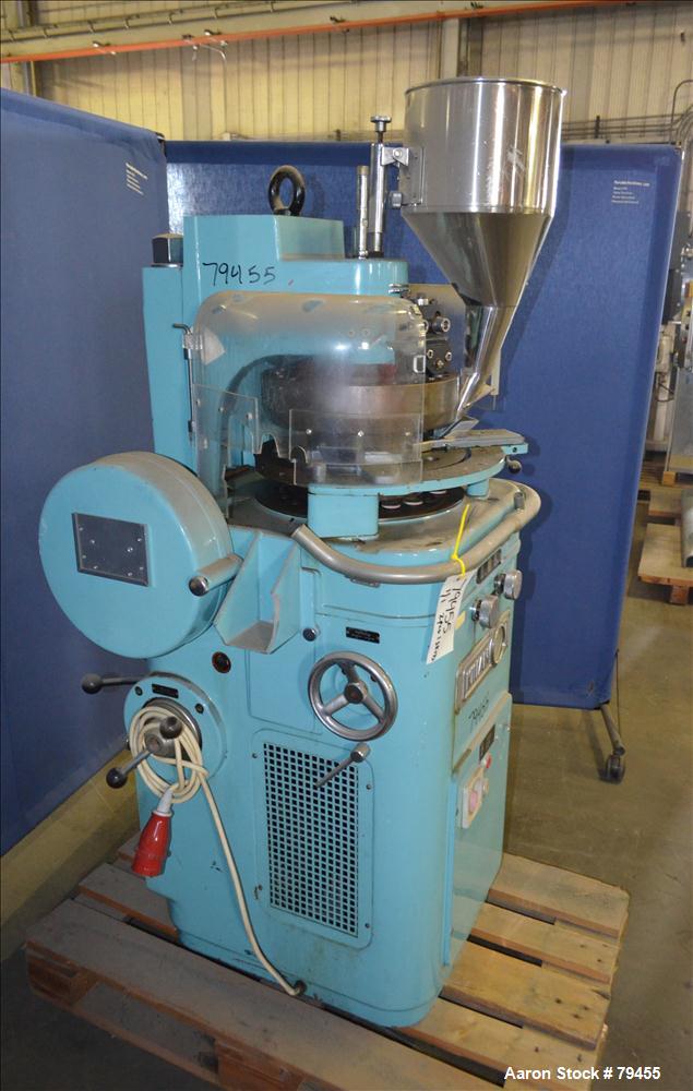 Used Killian 20 Station Dual Sided Rotary Tablet Press, Type RUZS-H