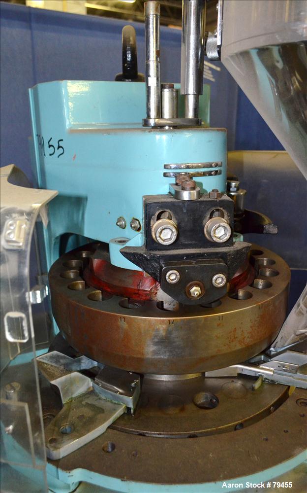 Used Killian 20 Station Dual Sided Rotary Tablet Press, Type RUZS-H