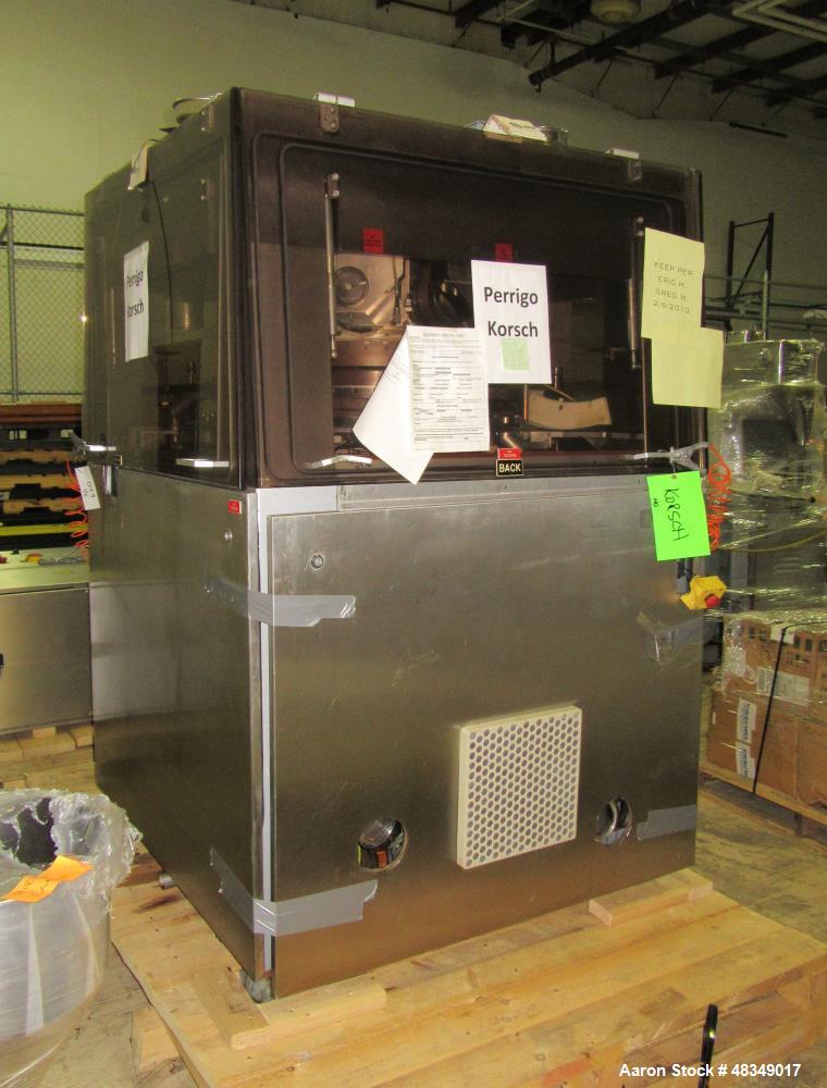 Used Korsch Tablet Press, Model PH800 IVH80, Stainless Steel. Built: 1997. Serial no.: K1800001. 3/60/480V