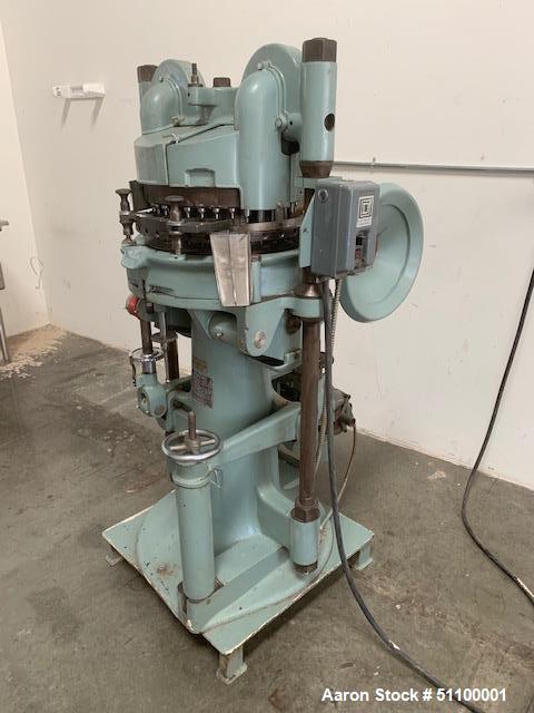 Used- Manesty Rotary Tablet Press, Model BB3B