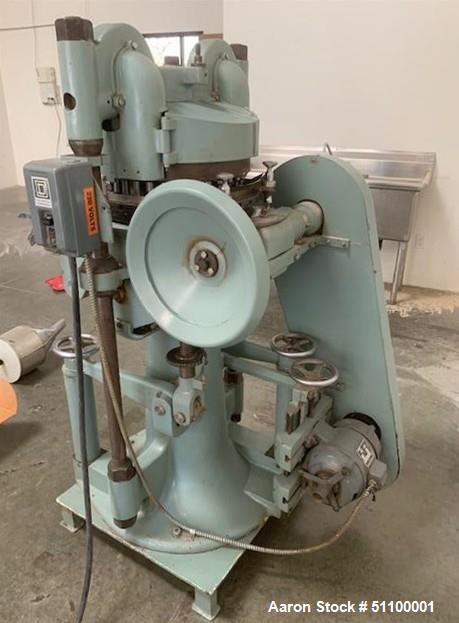 Used- Manesty Rotary Tablet Press, Model BB3B