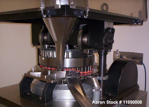Used Manesty Double Sided 35 Station Rotary Tablet Press, Model BB4-35