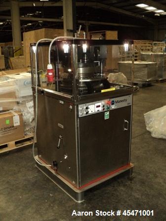 Used Manesty Model BB4 Bi-Layer 27 Station Rotary Tablet Press