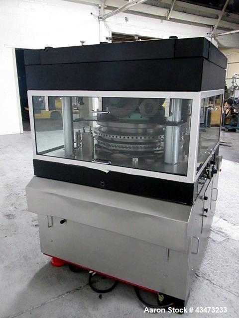 Used- Manesty Rota Press Rotary Tablet Press, model MKII