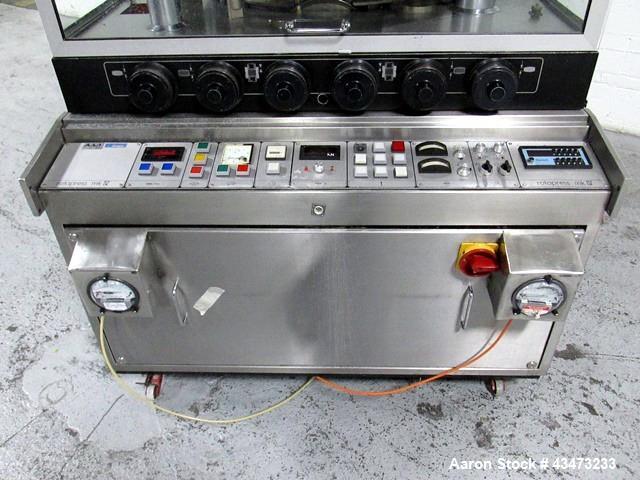 Used Manesty Rota Press Rotary Tablet Press, model MKII