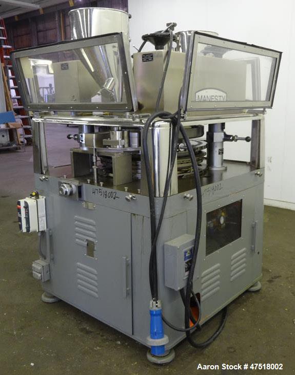 Used Manesty Rotary Tablet Press, Model Rotapress Mark III, 45 Station.