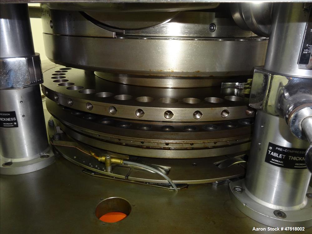 Used Manesty Rotary Tablet Press, Model Rotapress Mark III, 45 Station.
