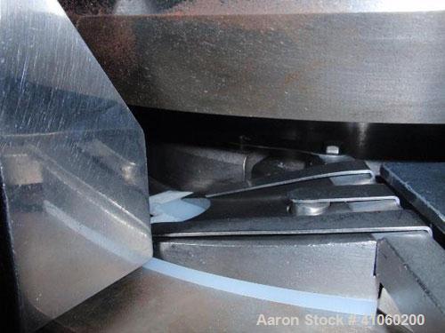 Used BWI Manesty Rotary Tablet Press, Model Unipress Diamond. 20 station. 10 ton compression force with pre-compression 1 ton. Tablet output range per hour 21,429 to 150,000. Single sided with force ...