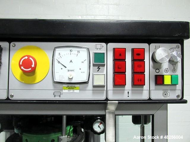 Used BWI Manesty Rotary Tablet Press, Model Unipress. 27 Station, keyed upper punch guides, 6.5 ton main compression, 1 ton pre compression, B tooled, 16 mm maximum tablet diameter, 18 mm maximum dep...