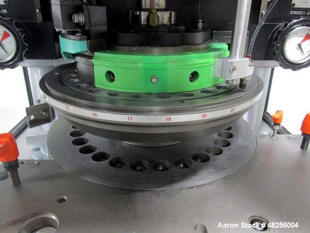 Used BWI Manesty Rotary Tablet Press, Model Unipress. 27 Station, keyed upper punch guides, 6.5 ton main compression, 1 ton pre compression, B tooled, 16 mm maximum tablet diameter, 18 mm maximum dep...