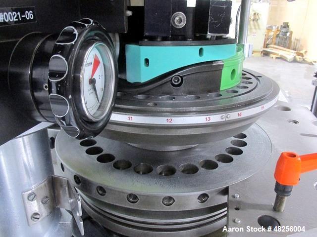 Used BWI Manesty Rotary Tablet Press, Model Unipress. 27 Station, keyed upper punch guides, 6.5 ton main compression, 1 ton pre compression, B tooled, 16 mm maximum tablet diameter, 18 mm maximum dep...