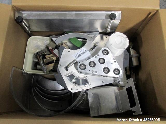 Used BWI Manesty Rotary Tablet Press, Model Unipress. 20 Station, keyed upper punch guides, 10 ton main compression, 1 ton pre compression, 25.4 mm diameter, 21 mm depth of fill, D tooled, single sid...
