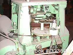 Used- Manesty "Rota Press" Mark IIA High Speed Rotary Tablet. Double sided, approximate 6 1/2 ton, keyed head. Maximum depth...