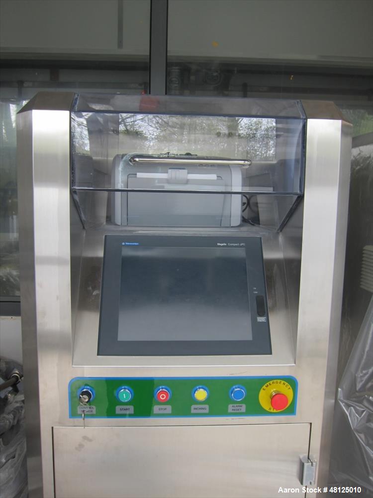Used- Pharm Tech Korea tablet presse, model PR-3000, stations, 100 Kn pre compression, 100Kn main compression, 12 mm/15mm/18...