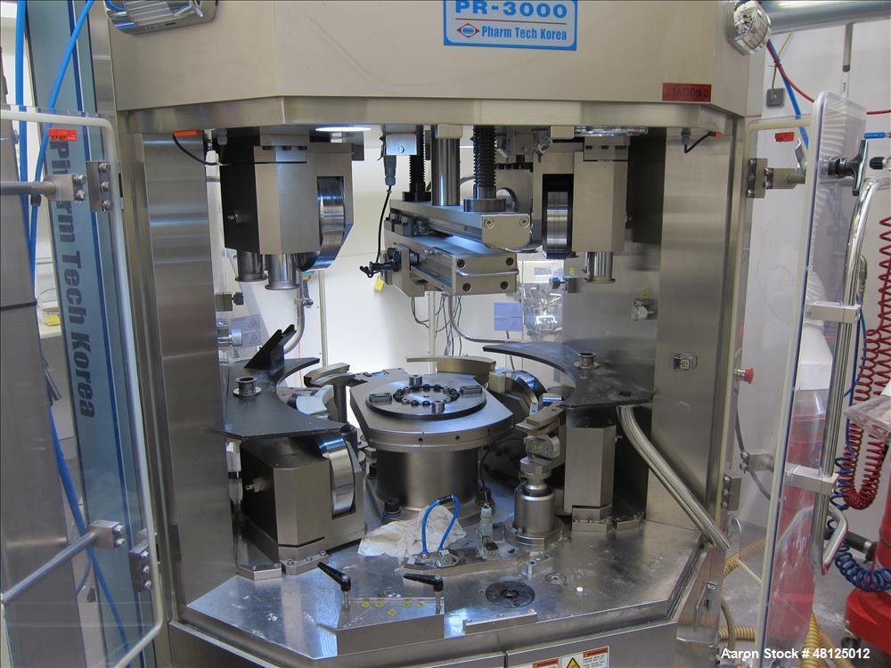 Used Pharm Tech Korea tablet presse, model PR-3000