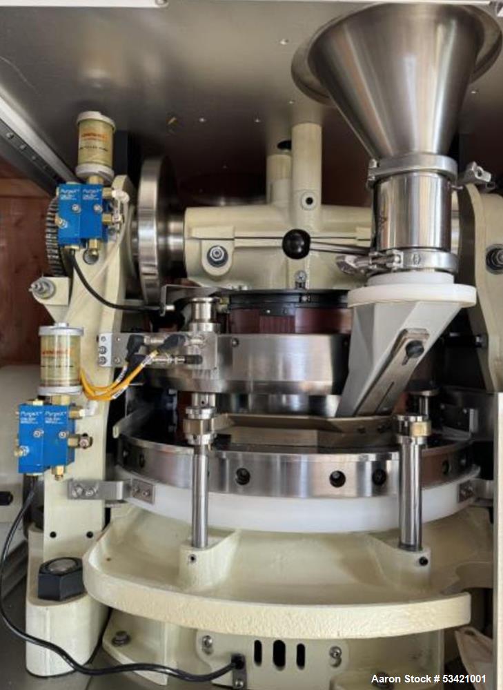 Used Stokes Rotary Tablet Press, 11 Station. Model 557 with controls.