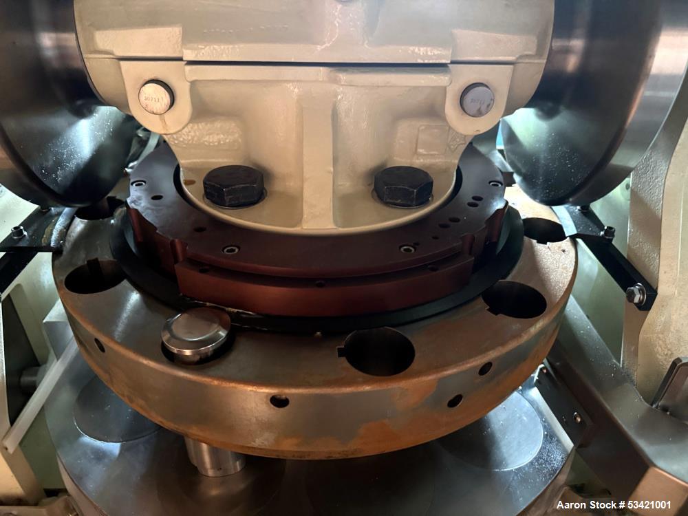 Used Stokes Rotary Tablet Press, 11 Station. Model 557 with controls.