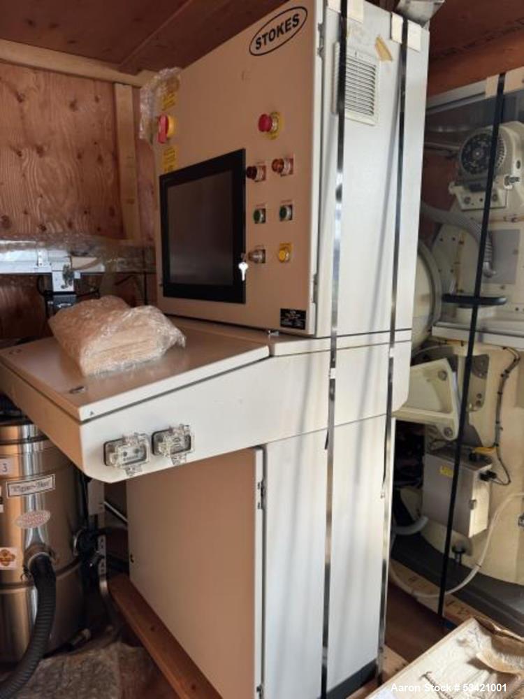 Used Stokes Rotary Tablet Press, 11 Station. Model 557 with controls.