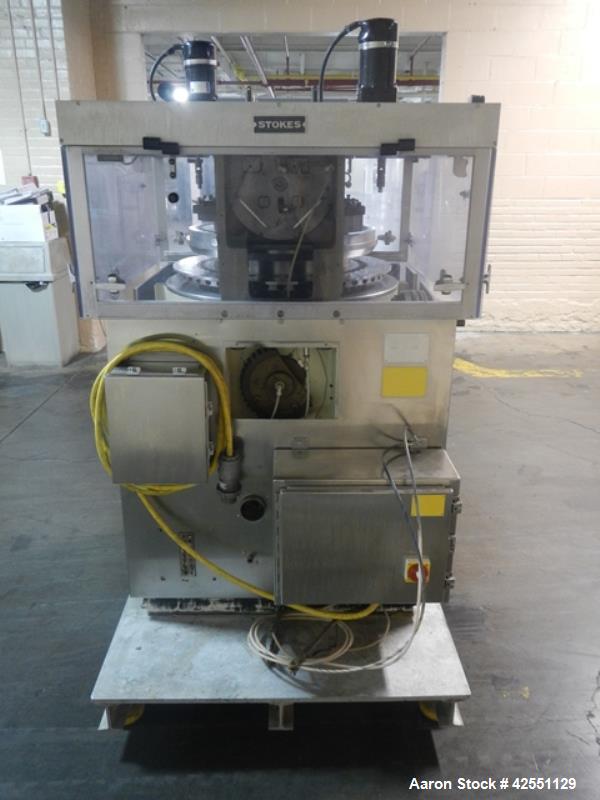 Used Stokes rotary tablet press, model 754-1