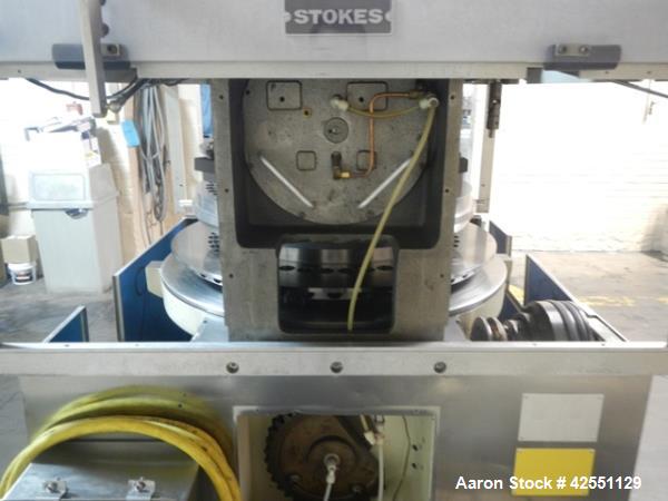 Used Stokes rotary tablet press, model 754-1