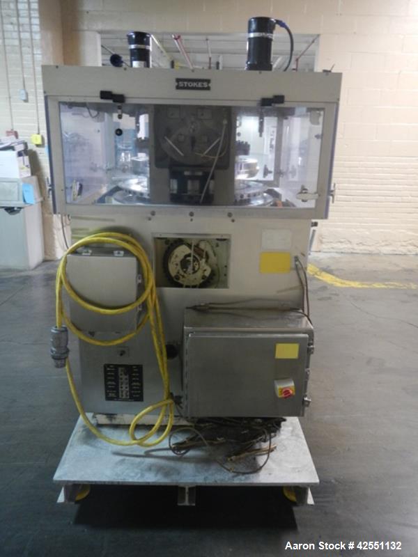 Used Stokes rotary tablet press, model 754-1