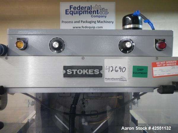 Used Stokes rotary tablet press, model 754-1