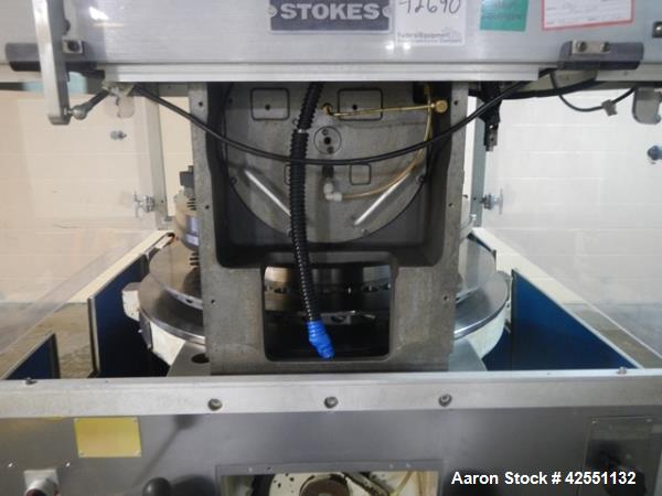 Used Stokes rotary tablet press, model 754-1