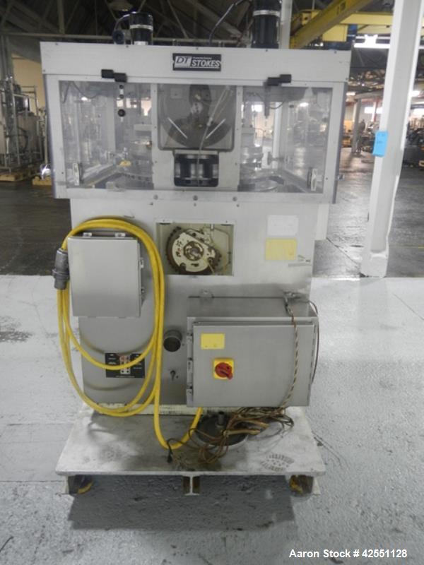 Used Stokes rotary tablet press, model 754
