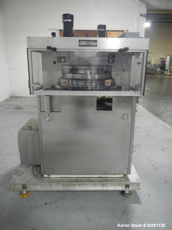 Used Stokes rotary tablet press, model 754